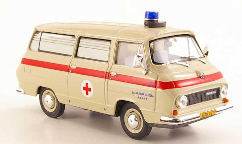 Skoda 1203 1/43 Abrex Rettungswagen modellino in miniatura