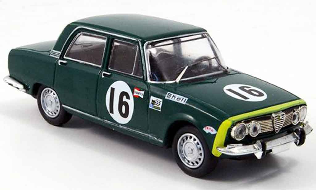Alfa Romeo 1750 GTV 1/43 M4 GTV berline no.16 24h spa 1968 modellino in miniatura