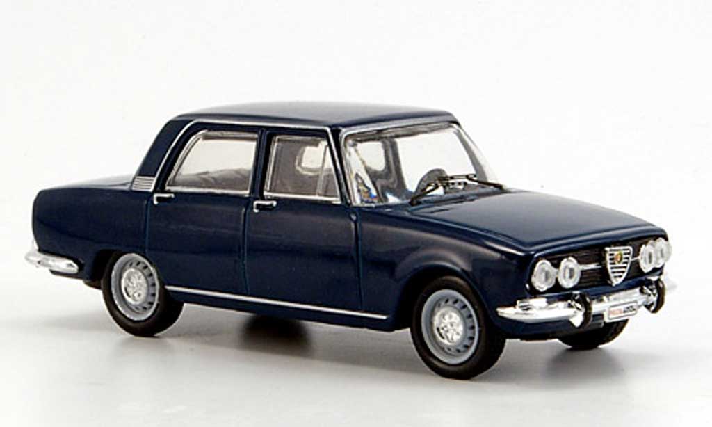 Alfa Romeo 2000 1971 1/43 M4 1971 Berlina blu modellino in miniatura