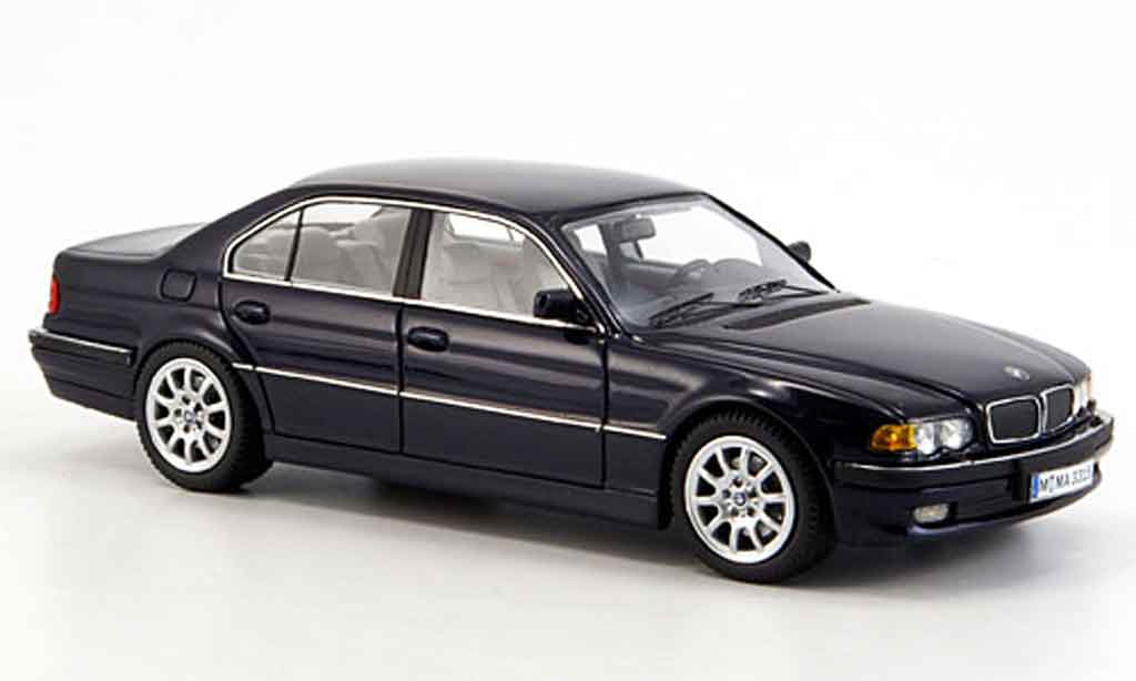 Bmw 740 E38 1/43 Neo E38 i blu 2000 modellino in miniatura