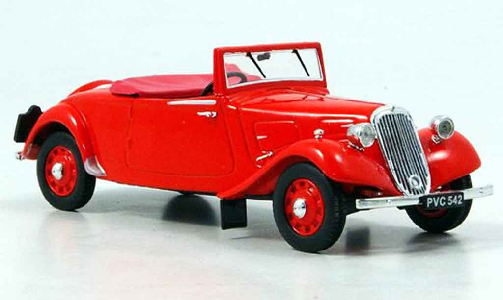 Citroen Traction Roadster 1/43 Eagle Roadster light fifteen rosso 1938 modellino in miniatura