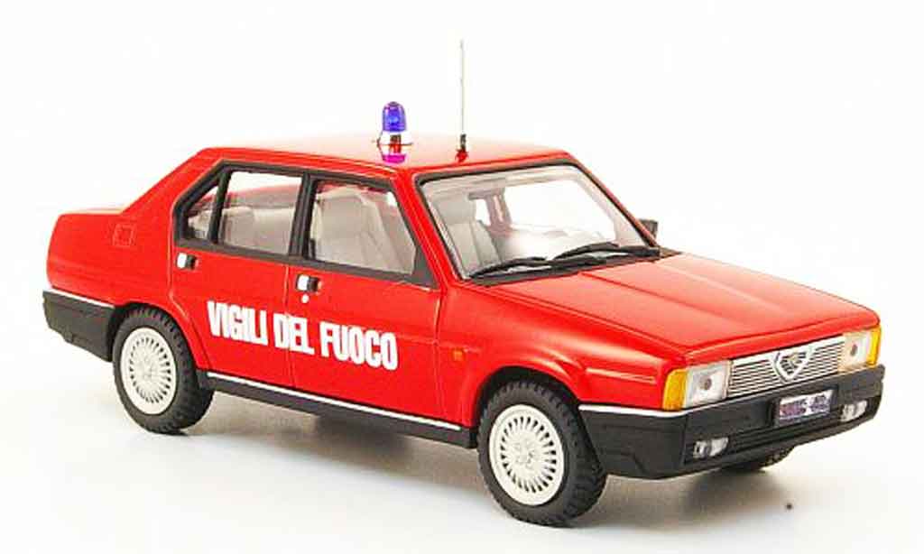 Alfa Romeo 90 1/43 Pego super vigili del fuoco 1984 modellino in miniatura