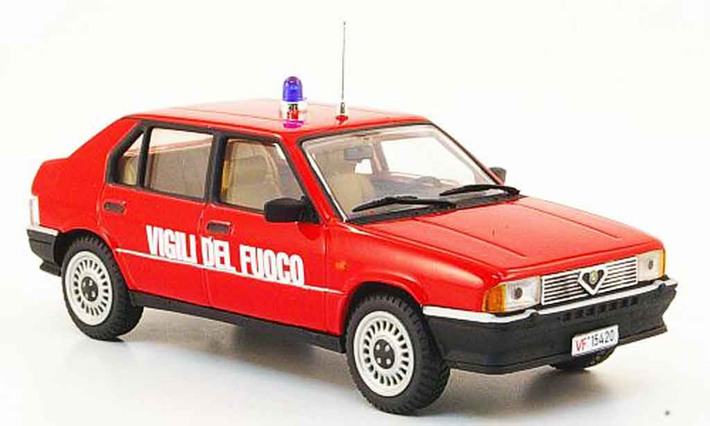 Alfa Romeo 33 1/43 Pego vigili del fuoco 1987 modellino in miniatura