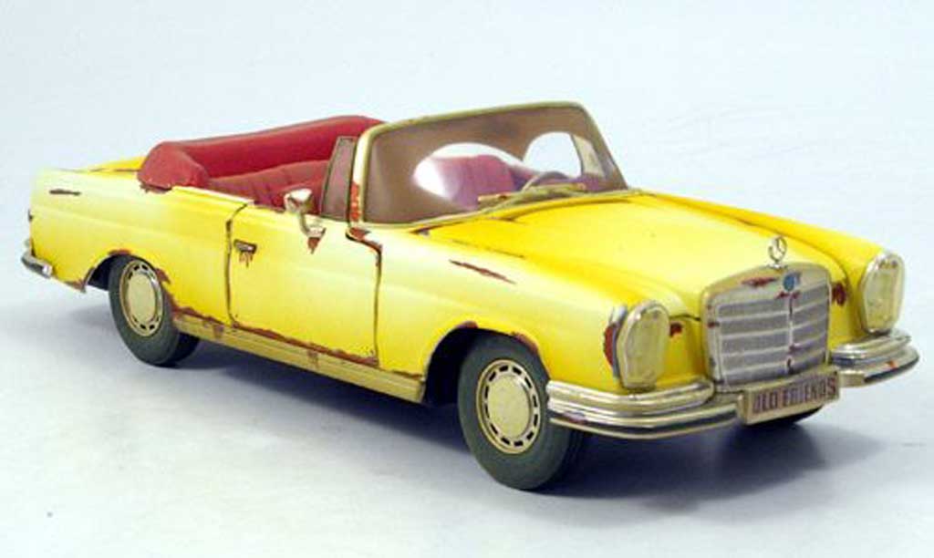 Mercedes 280 1967 1/18 Maisto 1967 se cabriolet (w 108) scheunenfund modellino in miniatura