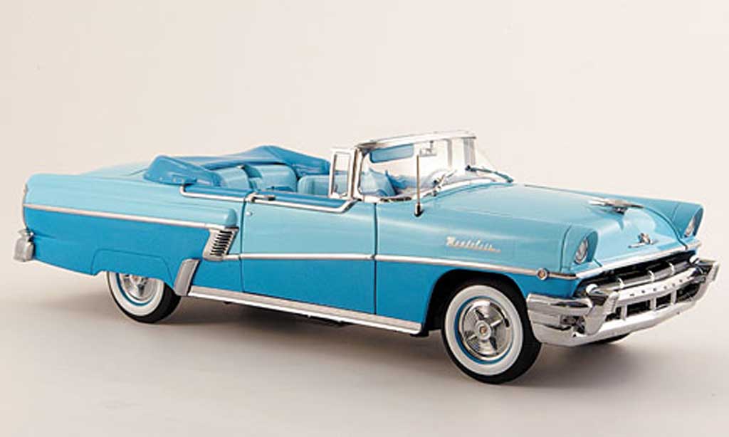 Mercury Montclair 1/18 Sun Star convertibile blu turkis 1956 modellino in miniatura