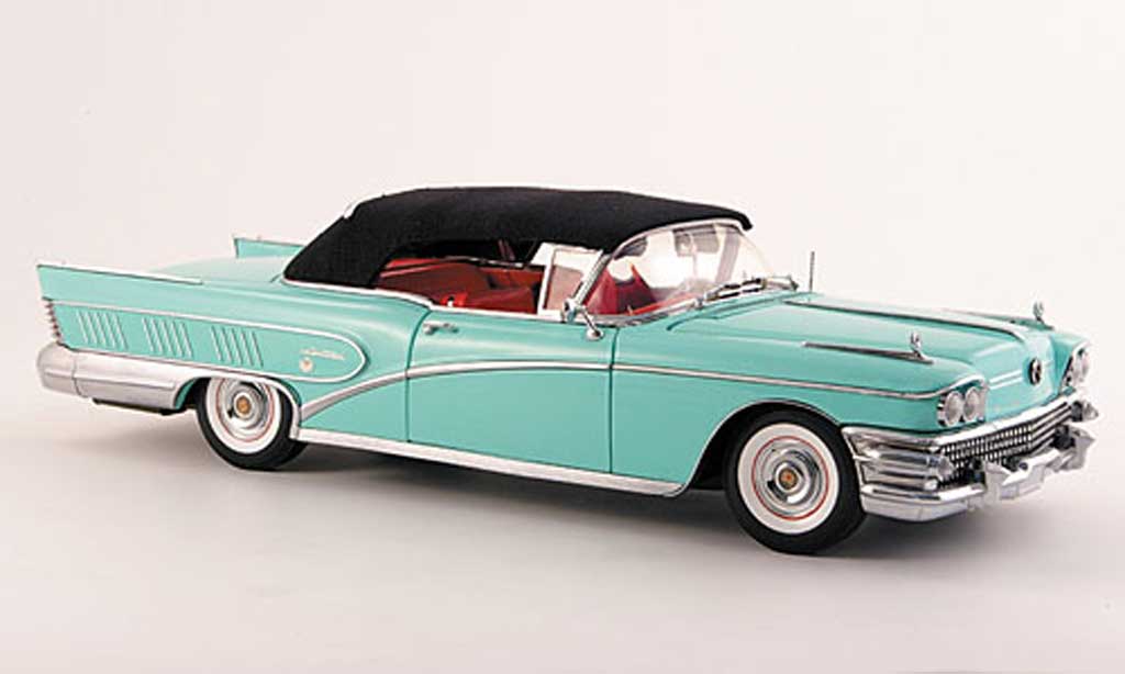 Buick Limited 1/18 Sun Star grun 1958 modellino in miniatura