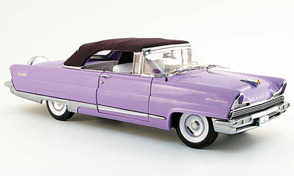 Lincoln Premiere 1/18 Sun Star convertibile flieder 1956 modellino in miniatura