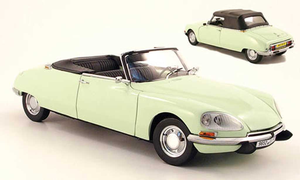 Citroen DS 21 1/18 Sun Star 21 cabriolet grun 1962 modellino in miniatura