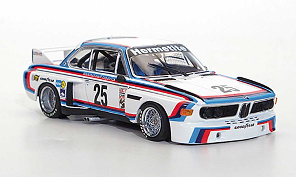 Bmw 3.5 CSL 1/43 Minichamps CSL IMSA No.25 Walkinshaw/Fitzpatrick 24H Daytona 1976 modellino in miniatura