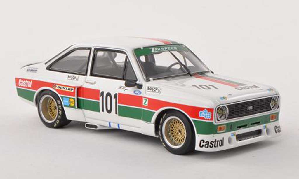Ford Escort RS 1800 1/43 Minichamps RS 1800 MkII No.101 Castrol DRM Hockenheim 1975 H.Heyer modellino in miniatura