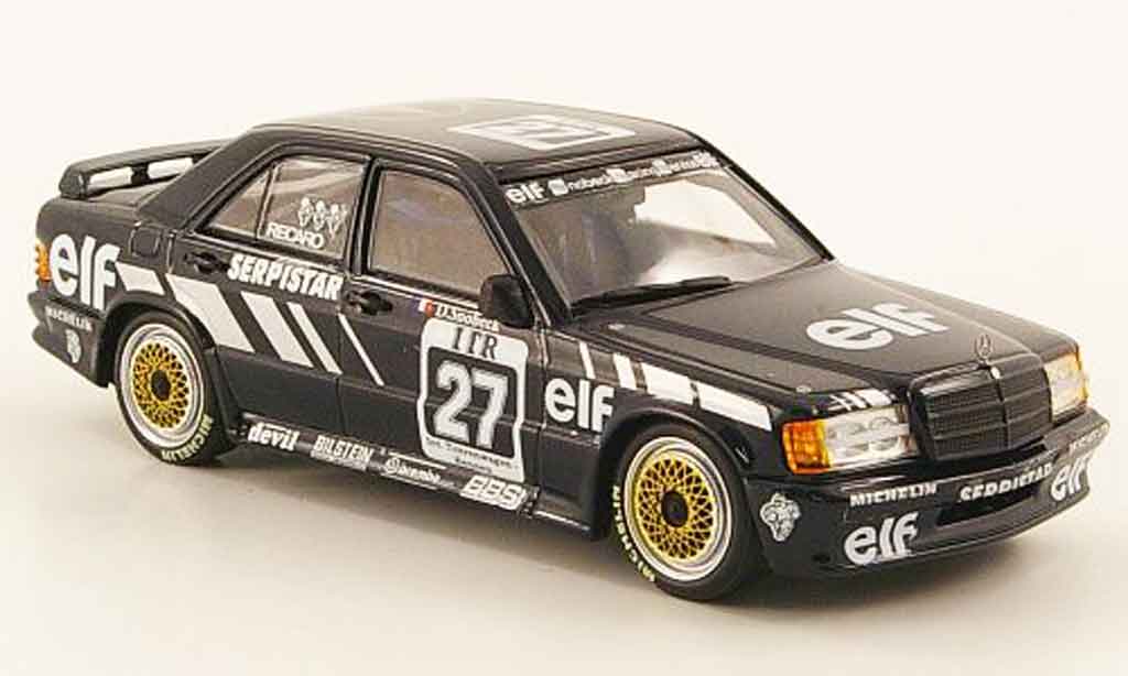 Mercedes 190 E 1/43 Minichamps E 2.3 16 No.27 D.Snobeck Serpistar DTM 1988 modellino in miniatura