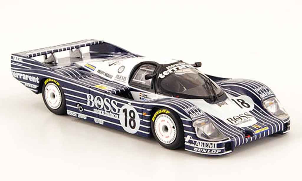 Porsche 956 1983 1/43 Minichamps 1983 L No.18 Boss Obermaier Racing 24h Le Mans modellino in miniatura