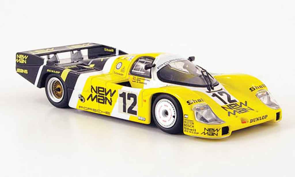 Porsche 956 1983 1/43 Minichamps 1983 L No.12 New Man Joest Racing 24H Le Mans modellino in miniatura