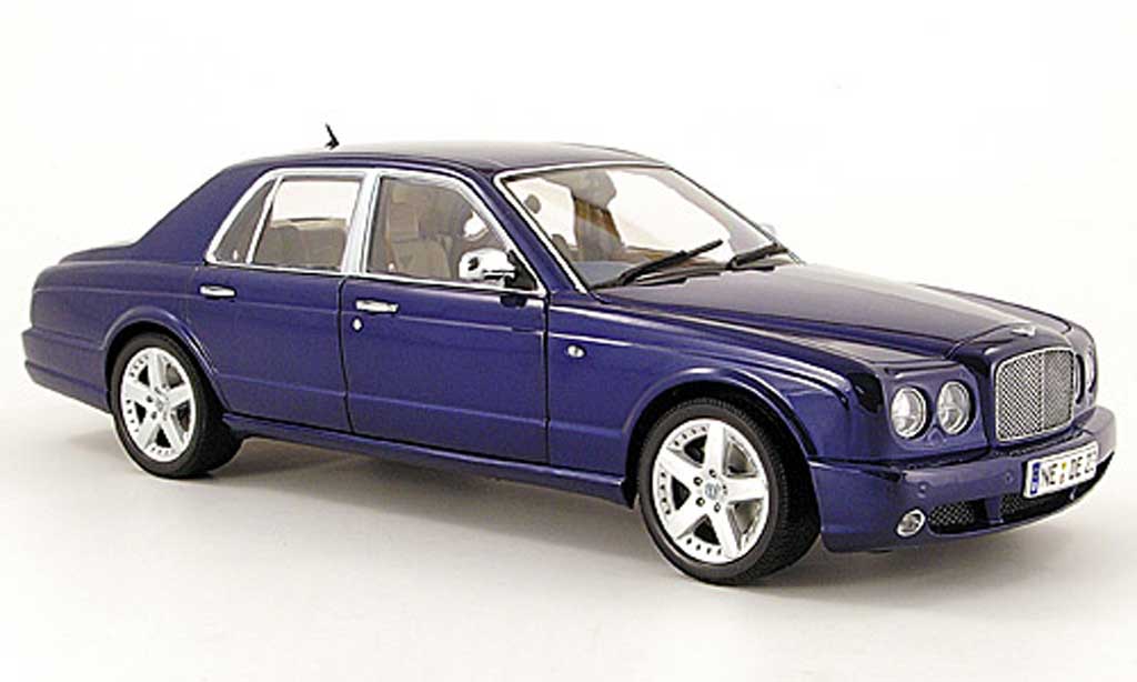 Bentley Arnage 1/18 Minichamps t blu 2004 modellino in miniatura