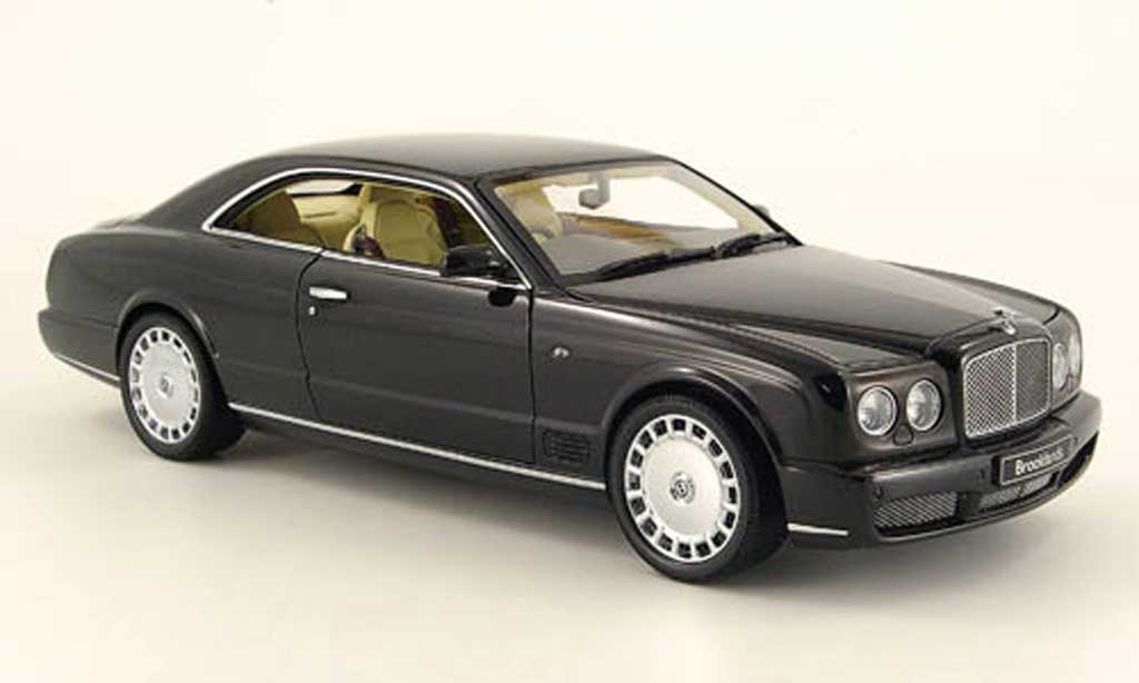Bentley Brooklands 1/18 Minichamps nero 2007 modellino in miniatura