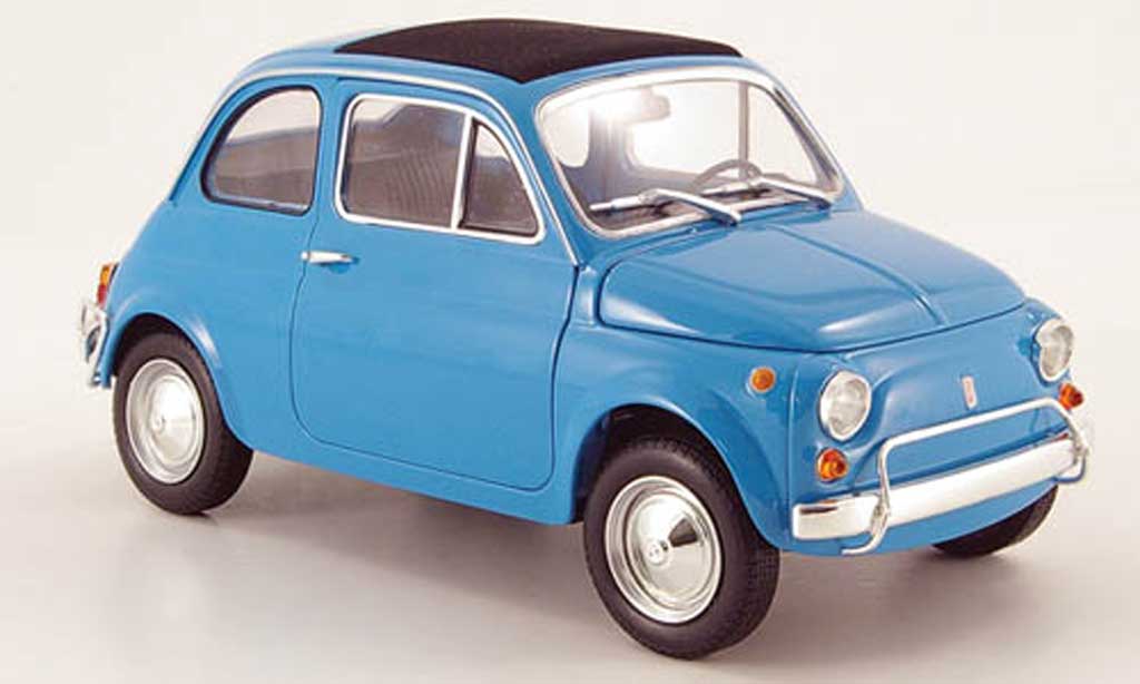 Fiat 500 L 1/18 Minichamps L blu 1968 modellino in miniatura