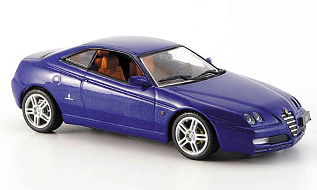 Alfa Romeo GT 3.2 1/43 Minichamps V 3.2 blu 2003 modellino in miniatura