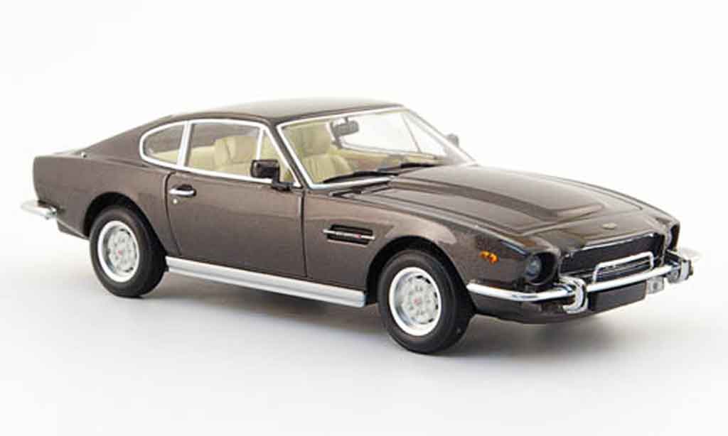 Aston Martin V8 Vantage 1/43 Minichamps Vantage coupe grigio 1987 modellino in miniatura
