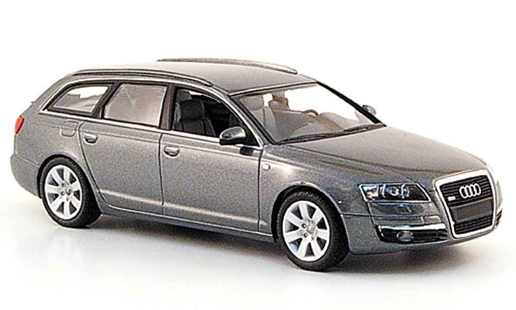Audi A6 Avant 1/43 Minichamps Avant grigio 2004 modellino in miniatura
