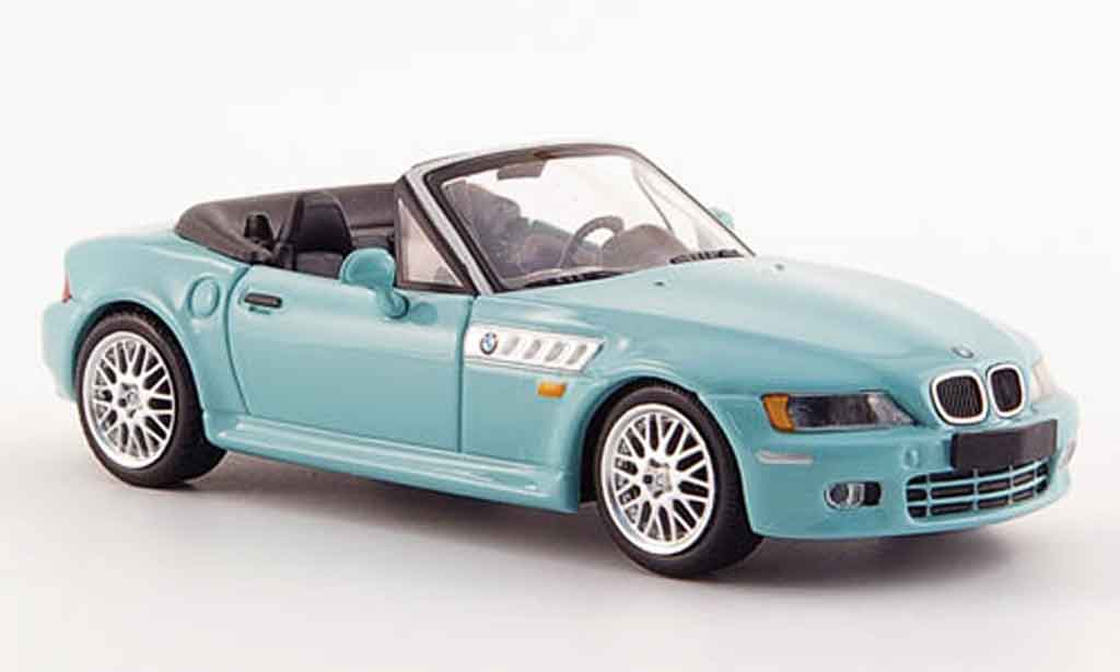 Bmw Z3 Roadster 1/43 Minichamps Roadster turkis 1999 modellino in miniatura
