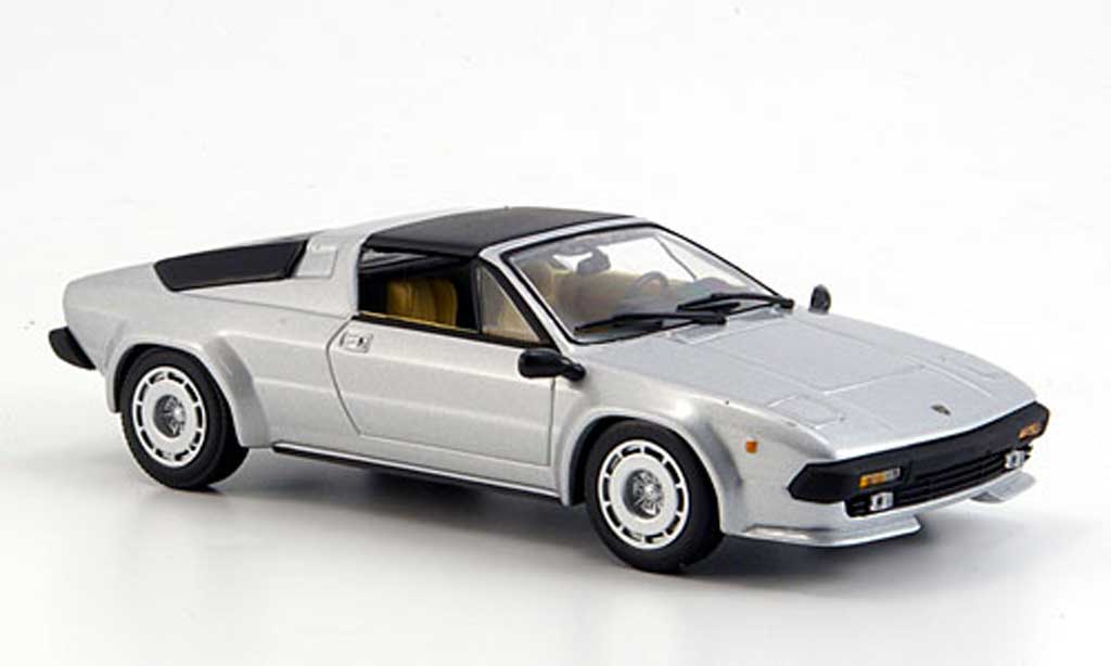 Lamborghini Jalpa 1/43 Minichamps grigio 1981 modellino in miniatura