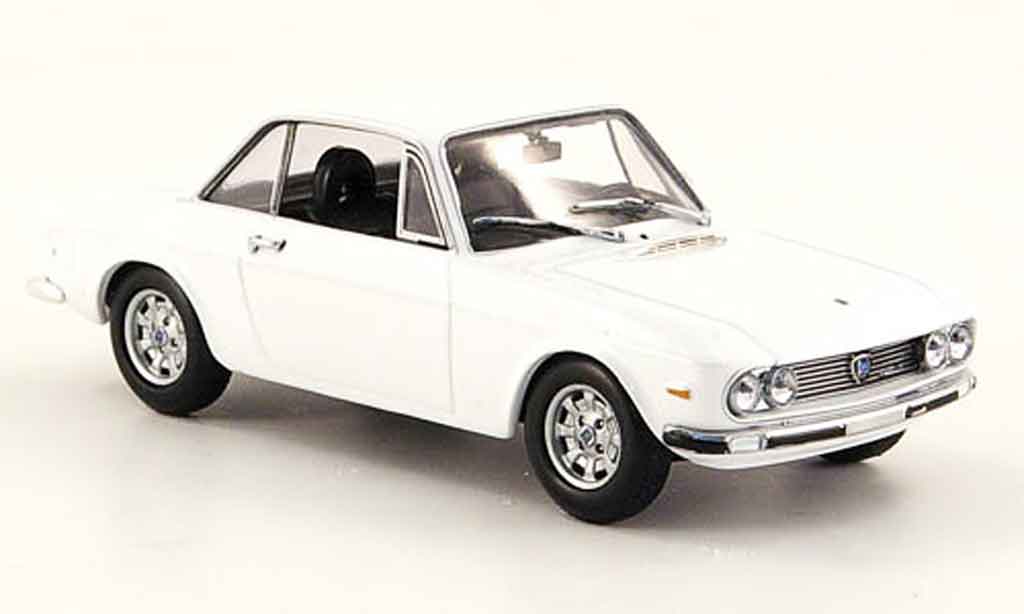 Lancia Fulvia HF 1/43 Minichamps HF 1600 bianco 1970 modellino in miniatura