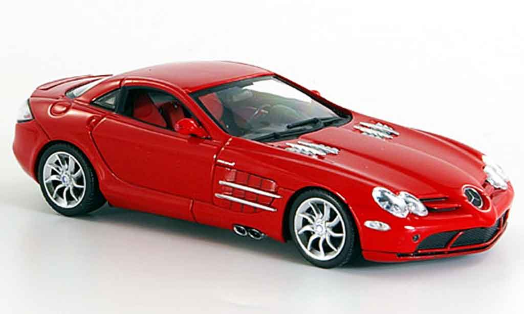 Mercedes SLR 1/43 Minichamps McLaren rosso 2003 modellino in miniatura