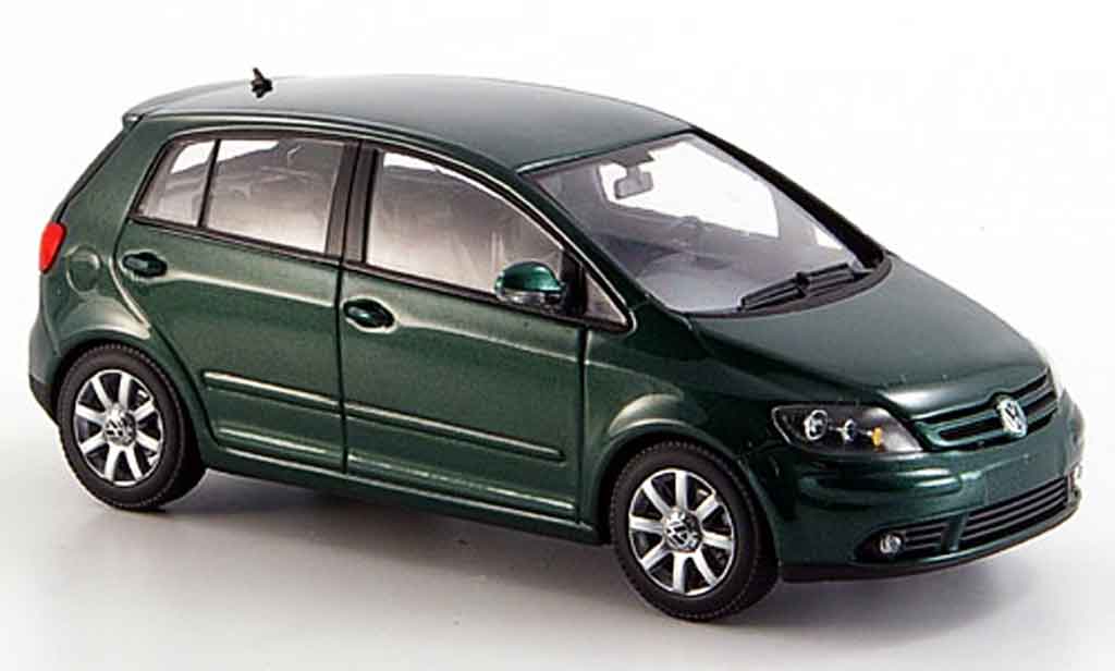 Volkswagen Golf V 1/43 Minichamps V plus grun 2004 modellino in miniatura