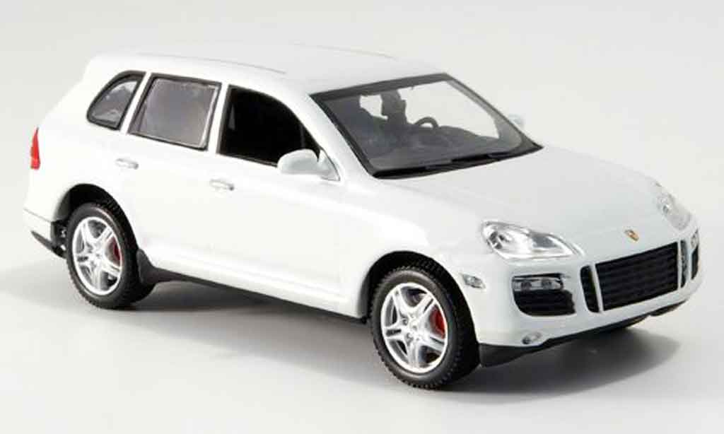 Porsche Cayenne Turbo 1/43 Minichamps Turbo bianco Linea Bianco 2007 modellino in miniatura