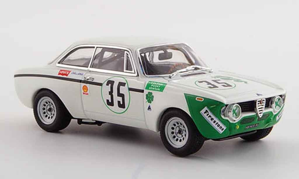 Alfa Romeo Giulia 1300 GTA 1/43 Minichamps 1300 GTA junior no.35 jarama 1972 modellino in miniatura