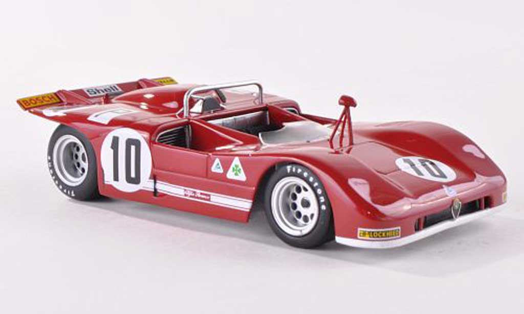 Alfa Romeo T33 1/43 Minichamps /3 No.10 ADAC 1000 Km Nurburgring 1971 Stommelen/Galli modellino in miniatura