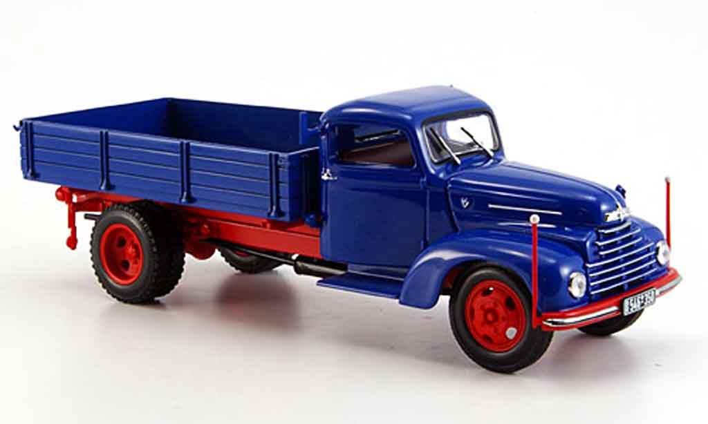 Ford FK 3500 1/43 Minichamps 3500 Kipper blu rosso 1951 modellino in miniatura