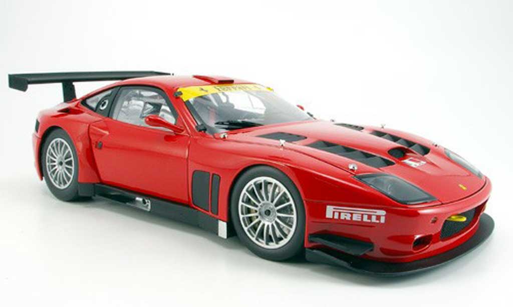 Ferrari 575 GTC 1/18 Kyosho GTC rosso 2005 modellino in miniatura