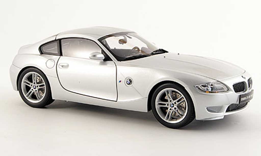 Bmw Z4 E86 1/18 Kyosho E86 M coupe grigio modellino in miniatura