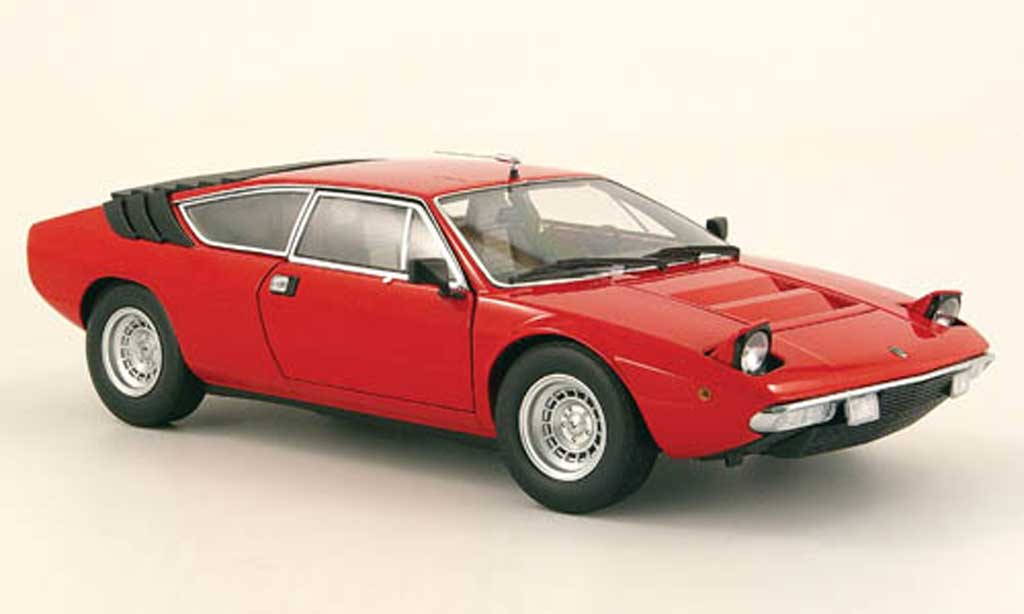 Lamborghini Urraco 1/18 Kyosho p250 rosso modellino in miniatura
