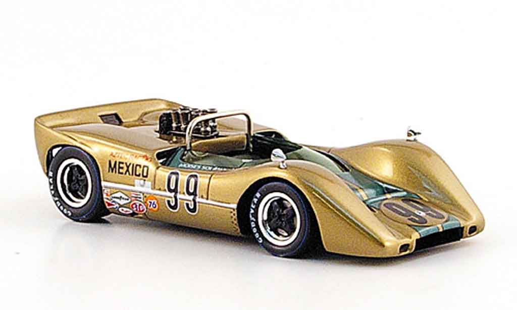 McLaren M6 1/43 Spark B No.99 M. Solana Sieger Mexico 1968 modellino in miniatura