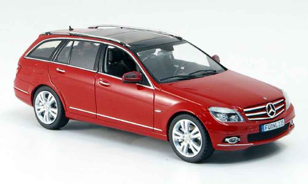 Mercedes Classe C 1/43 Schuco T Modell Avantgarde rosso modellino in miniatura