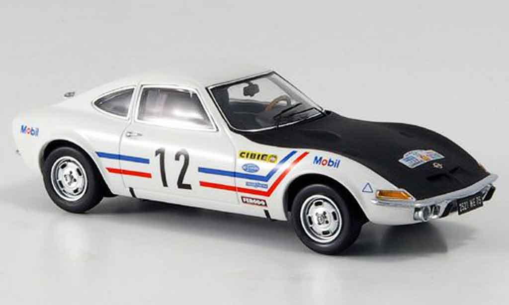 Opel GT 1/43 Schuco no.12 greder racing 1969 modellino in miniatura