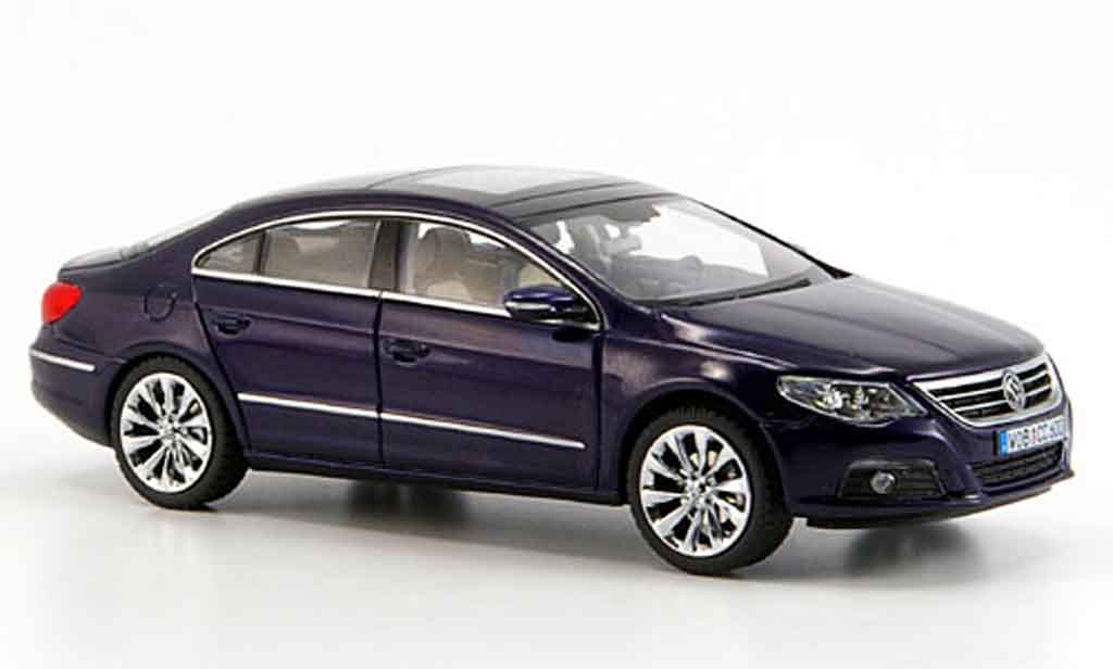 Volkswagen Passat CC 1/43 Schuco CC blu 2007 modellino in miniatura