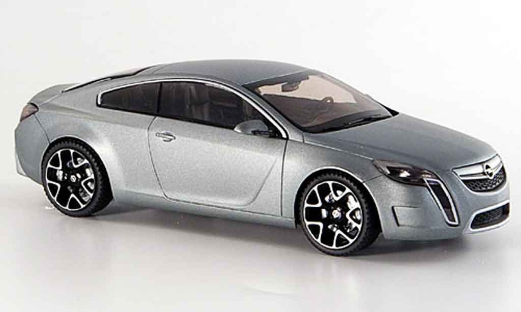 Opel GTC 1/43 Schuco concept blu modellino in miniatura