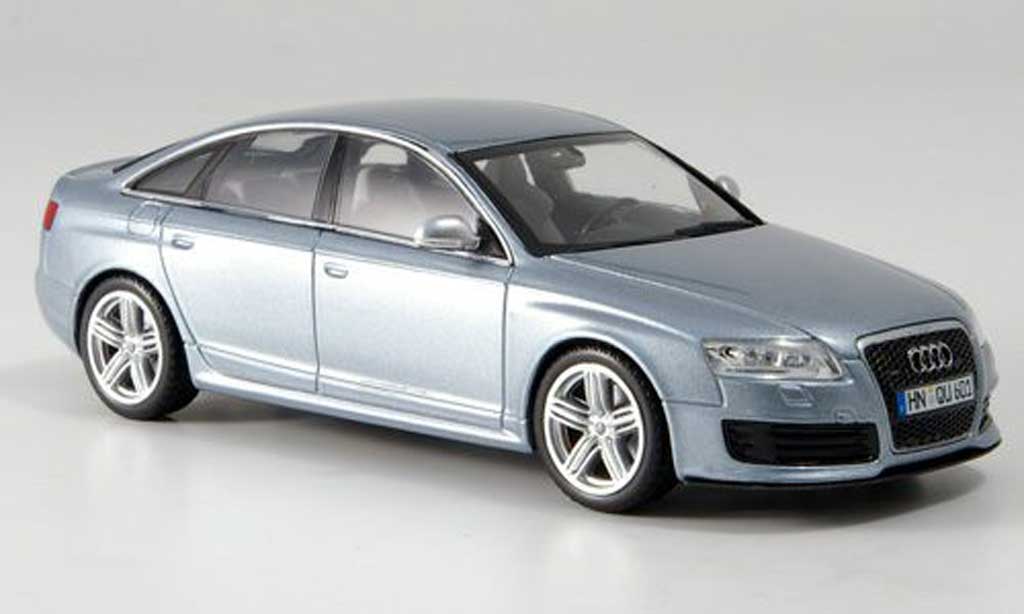 Audi RS6 1/43 Minichamps grigio grigio 2008 modellino in miniatura