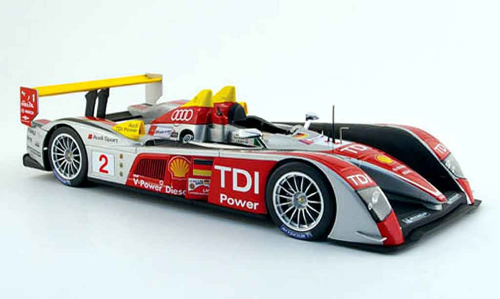 Audi R10 2008 1/18 Norev 2008 tdi mcnish/capello/kristensen le mans modellino in miniatura