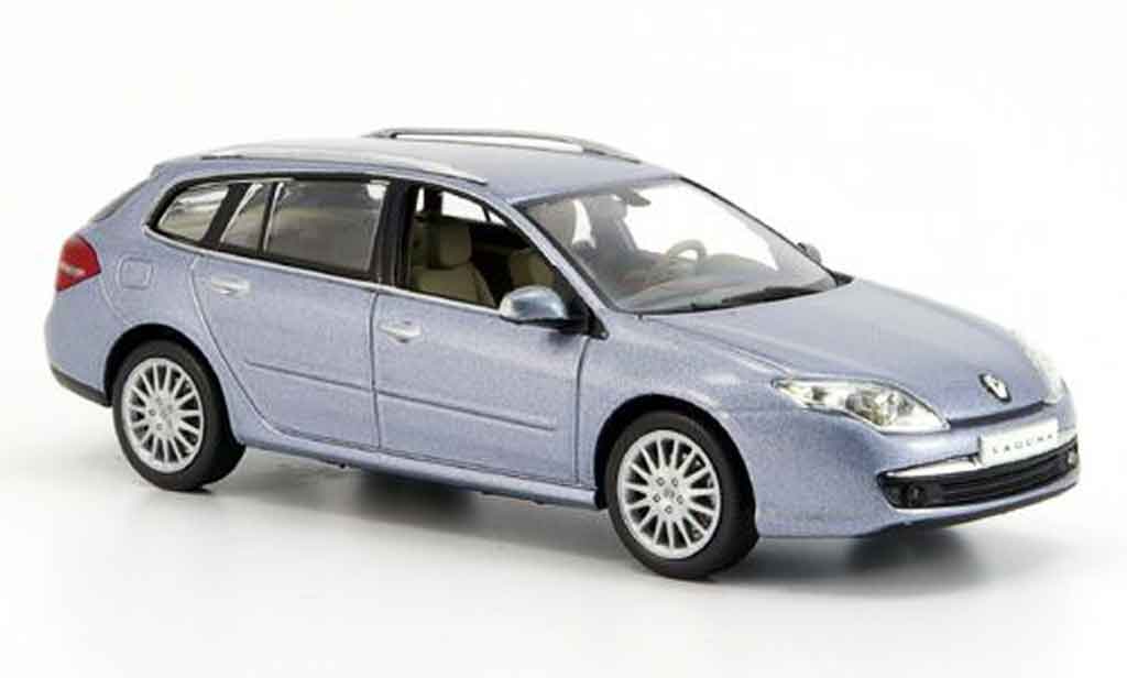 Renault Laguna 1/43 Norev estate grigio metalliseeblu 2007 modellino in miniatura