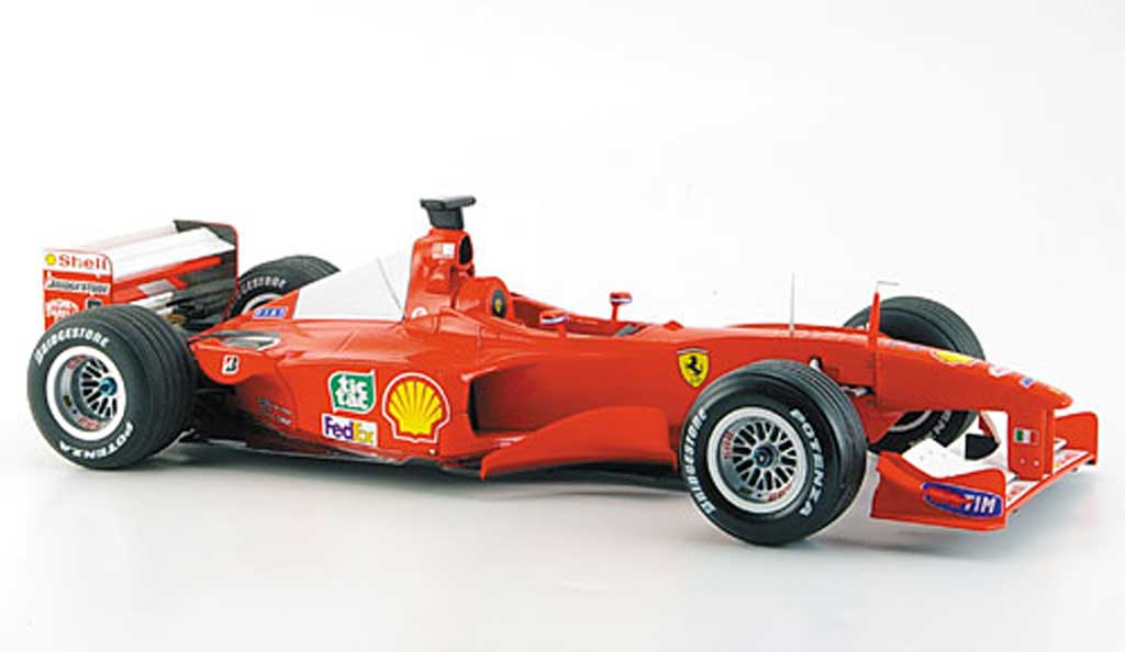 Ferrari F1 F2000 1/18 Hot Wheels Elite F2000 m. schumacher no.3 gp japan modellino in miniatura