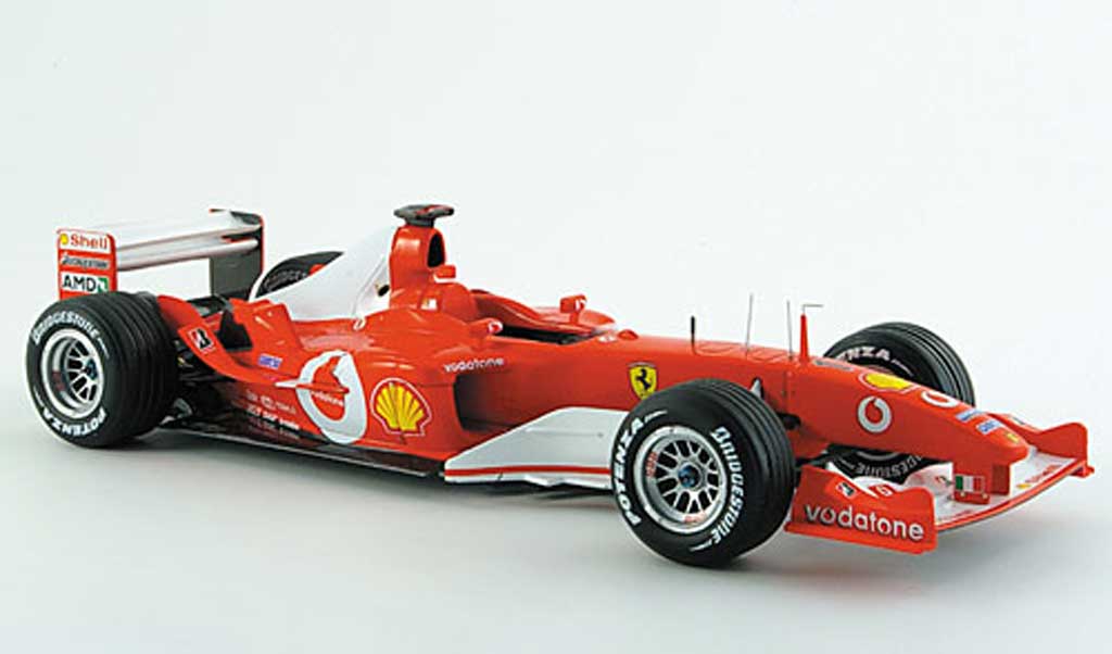 Ferrari F1 F2003 1/18 Hot Wheels Elite F2003 ga no.1 m. schumacher gp japan modellino in miniatura