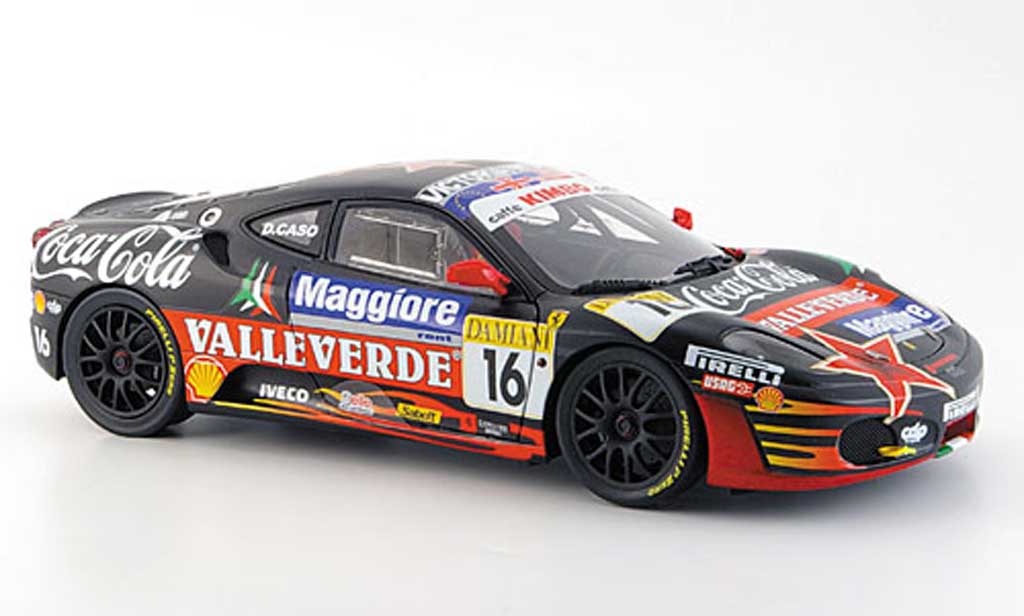 Ferrari F430 Challenge 1/18 Hot Wheels Challenge no.16 d.caso coca-cola 2007 modellino in miniatura
