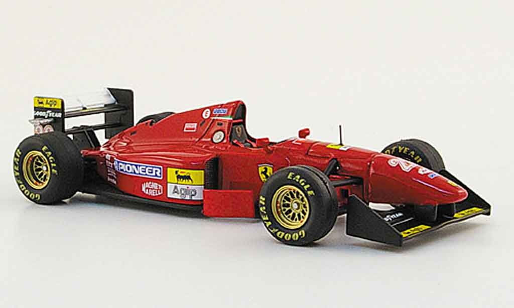 Ferrari 412 1/43 Hot Wheels Elite t 1b no.28 g.berger sieger hockenheim 1994 modellino in miniatura