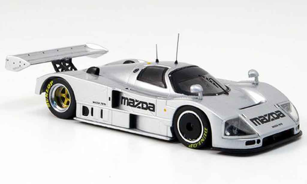 Mazda 787B 1/43 IXO grigio metallisee Test Version 1991 modellino in miniatura
