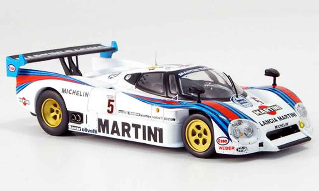 Lancia LC2 1/43 IXO no.5 martini le mans 1985 modellino in miniatura