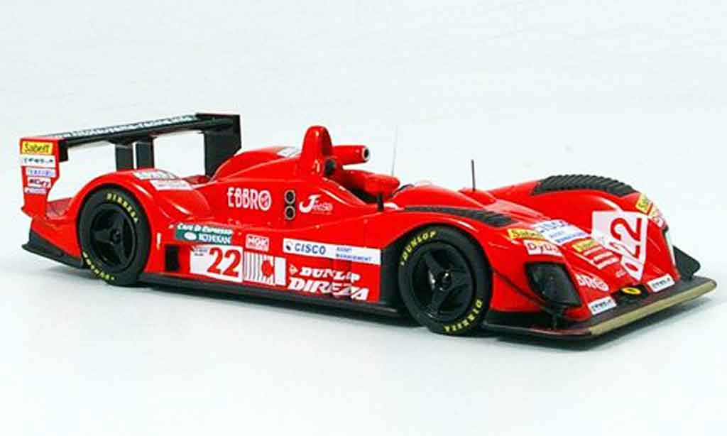 Zytek 05S 1/43 Ebbro No. 22 Noda Yamazaki JLMC 2007 modellino in miniatura